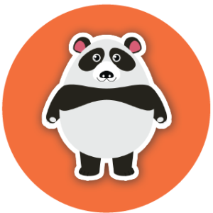 Panda Sticker Set