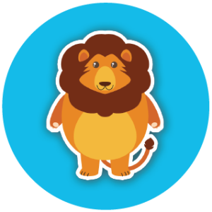 Lion Sticker Set
