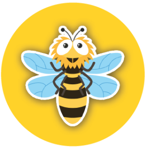 Bee Sticker Set