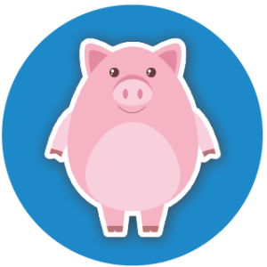 Pig Sticker Set