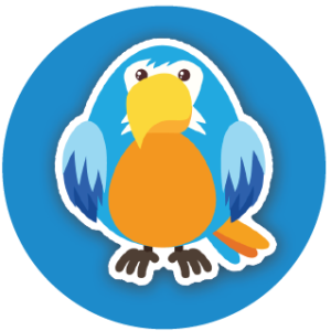 Parrot Sticker Set